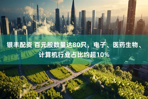 银丰配资 百元股数量达80只，电子、医药生物、计算机行业占比均超10%