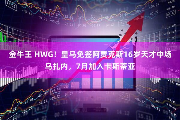 金牛王 HWG！皇马免签阿贾克斯16岁天才中场乌扎内，7月加入卡斯蒂亚