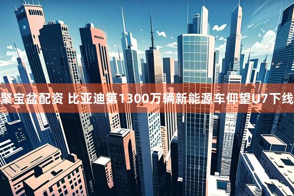 聚宝盆配资 比亚迪第1300万辆新能源车仰望U7下线